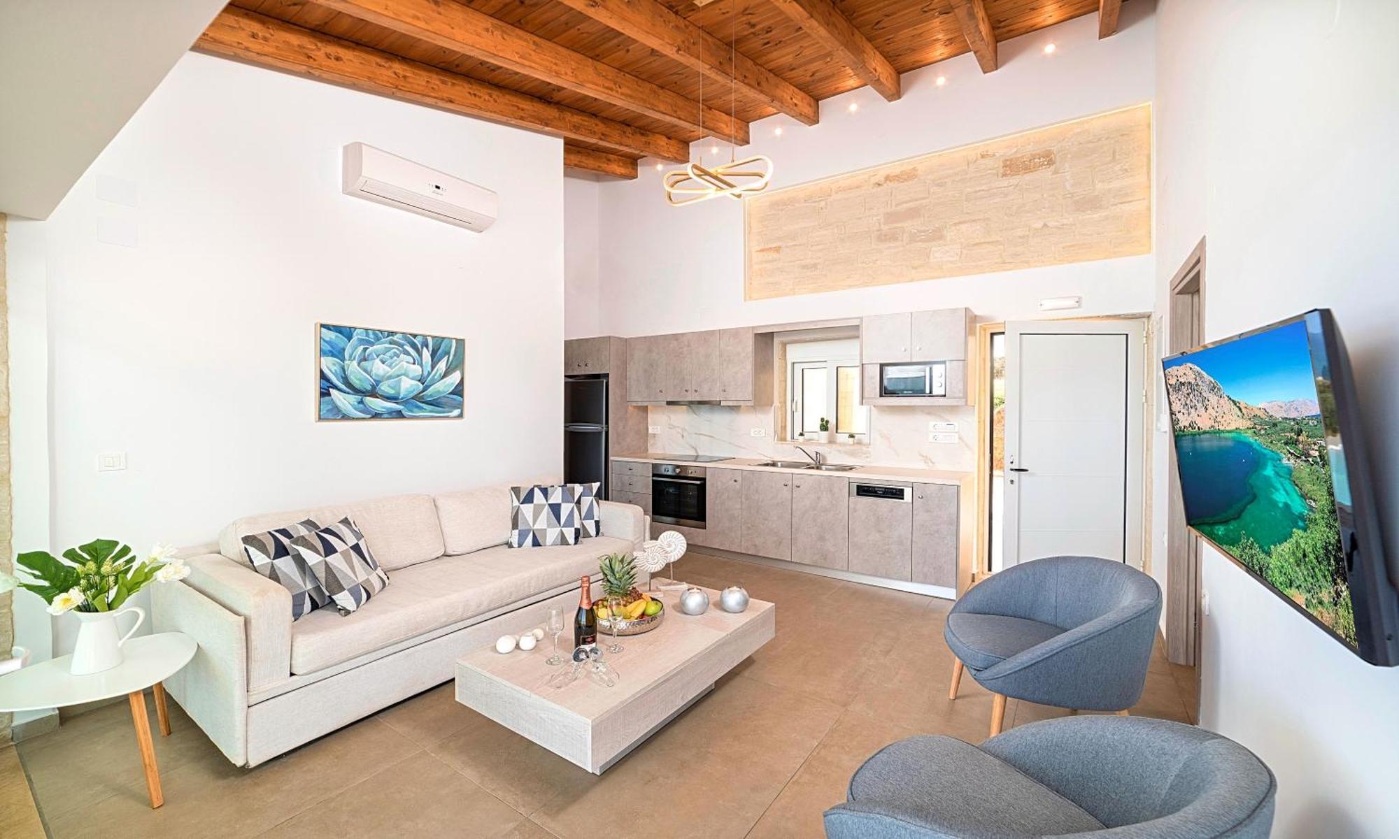 Vista Mare Villas Heated Pool Georgioupoli Exterior foto